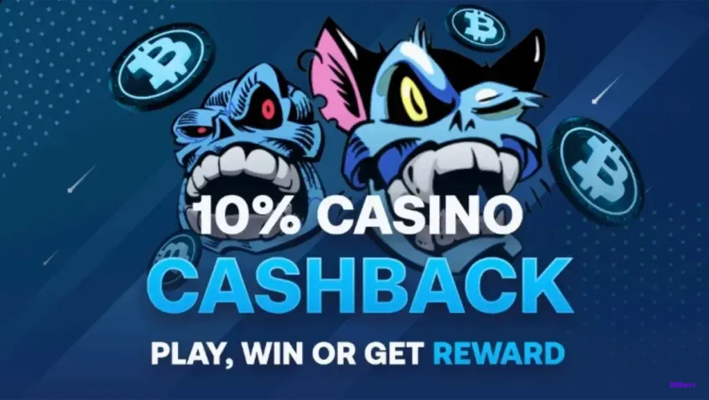 Cashback diário 888win